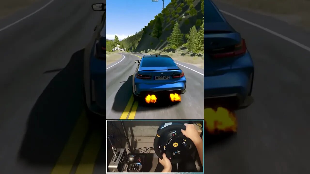 Playing Assetto Corsa for the first time - Part 2 #shorts