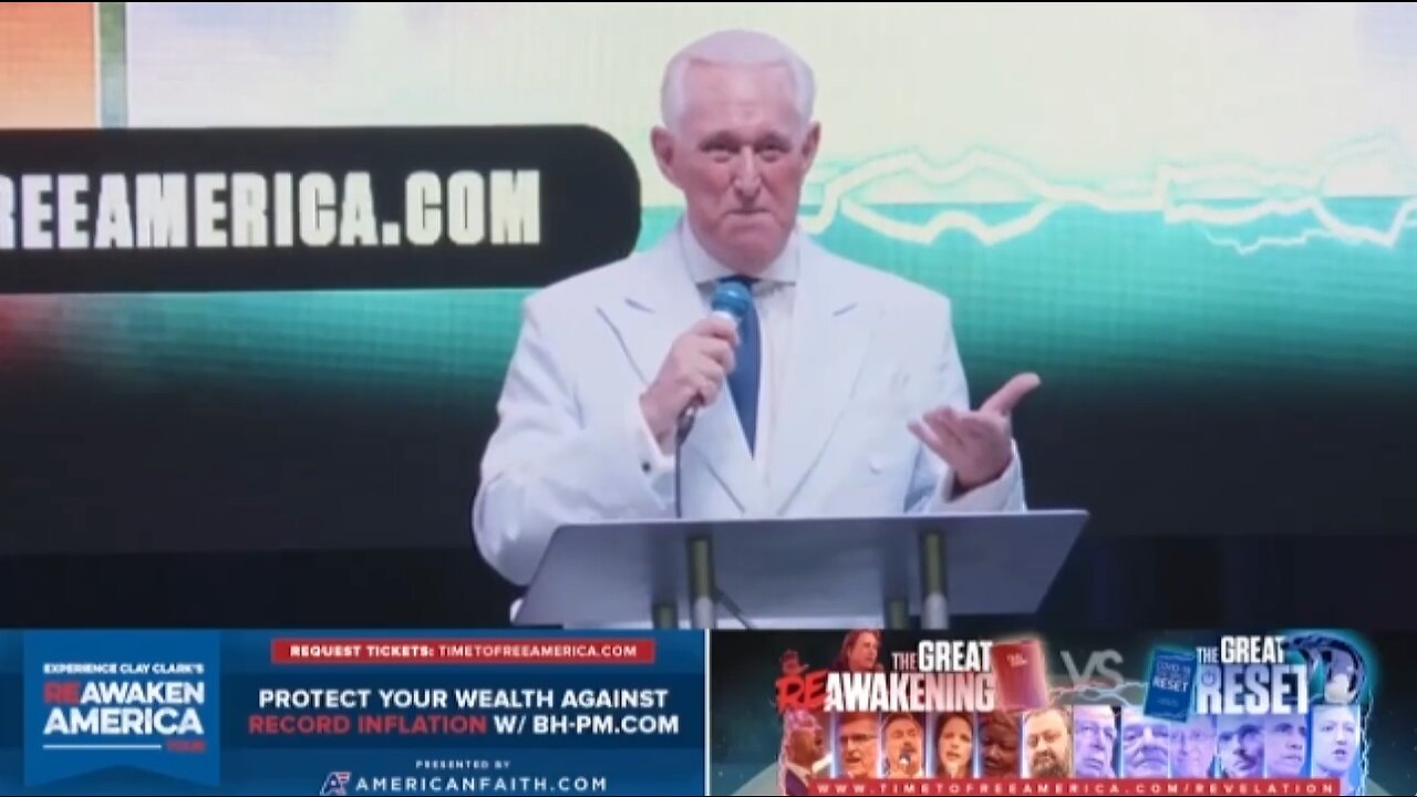 Roger Stone | “Praying, Praying Is My Political Strategy My Friends”