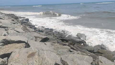 beach on a silent day