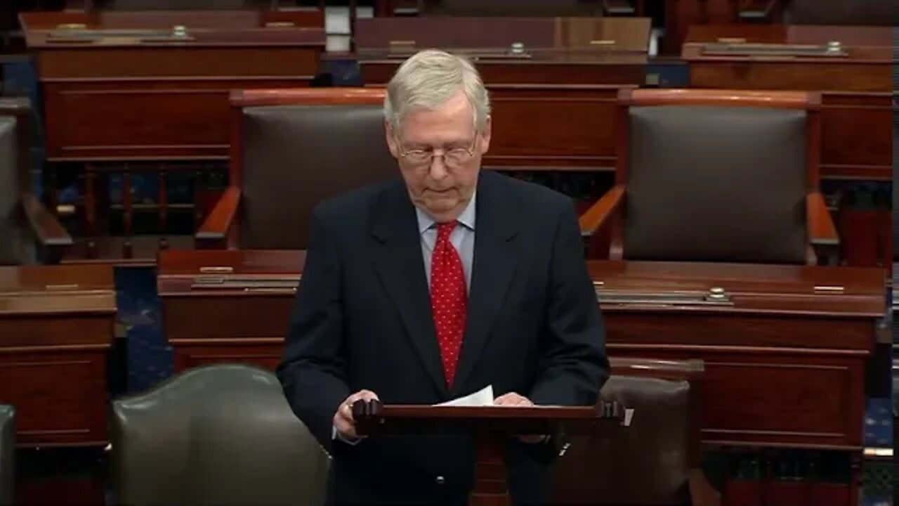 McConnell: House Democrats Continue to Play Political Games With Their Partisan Impeachment