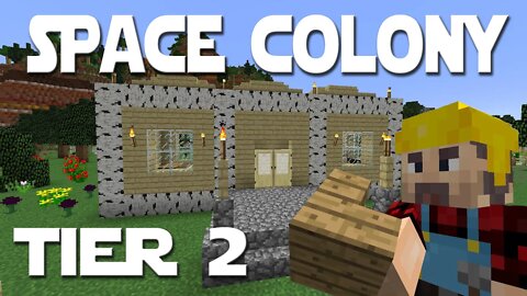 Minecolonies Space Colony ep 17 - Tier 2 Restaurant