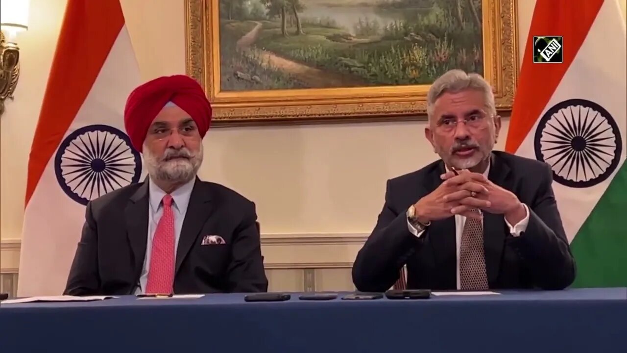 Indian External Affairs Minister S.Jaishankar: "India has concerns about human rights in US"