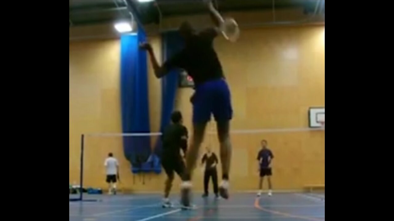 Social badminton game at Little Vanice Badminton Club.