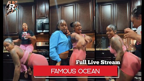 Famous Ocean Dancing with her friends tipsy