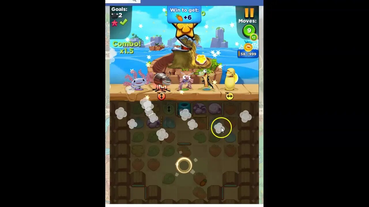 Best Fiends Level 121 Audio Talkthrough; Introducing Sea Sta