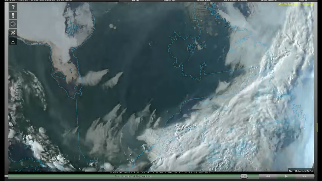 wildfire smoke watch June 9th