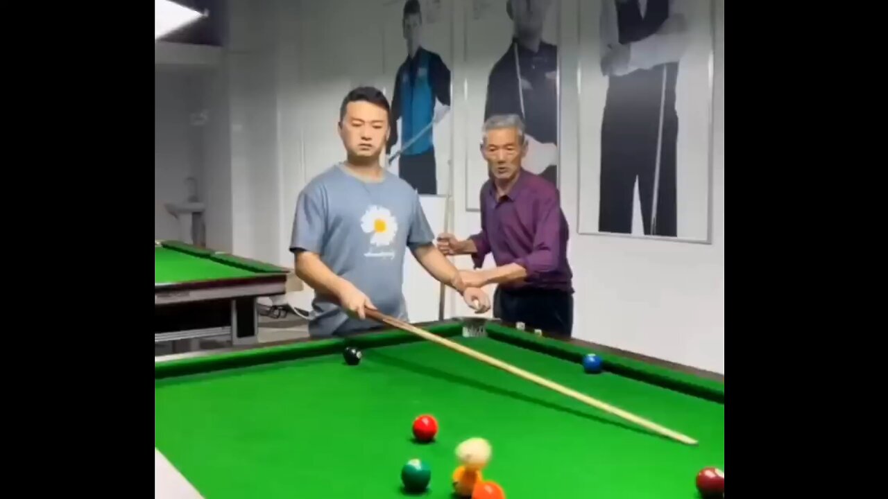 Funny video billiards million views p003