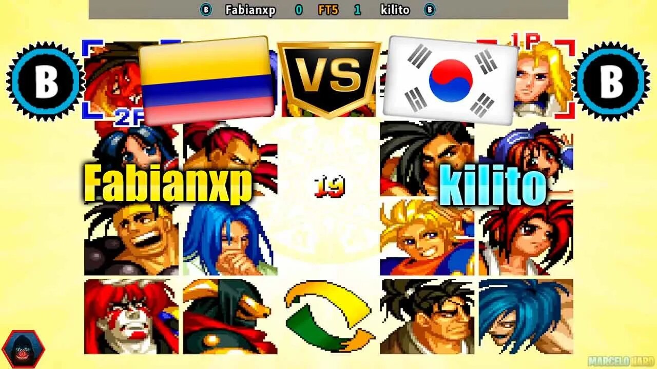 Samurai Shodown IV (Fabianxp Vs. kilito) [Colombia Vs. South Korea]