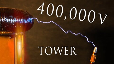 IT BLEW UP! Giant 400000 volt lightning tower revealed