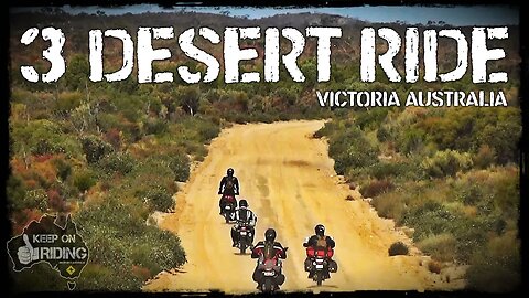 3 Desert Motorcycle Ride - Victoria Australia