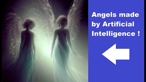 Angels Reimagined By Artificial Intelligence ?