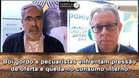 Boi gordo e pecuaristas enfrentam pressão de oferta e queda no consumo interno.