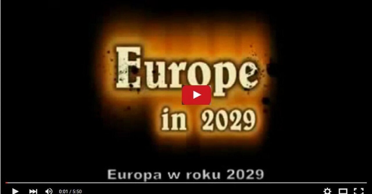 EUROPA W ROKU 2029