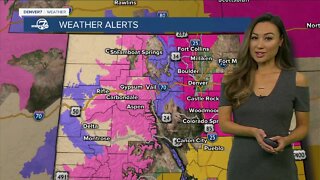 Warm and windy, ahead of mountain snow