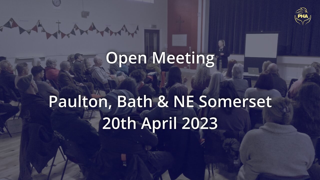 People's Health Alliance Open meeting held at Paulton 20/4/2023 - Katherine MacBean