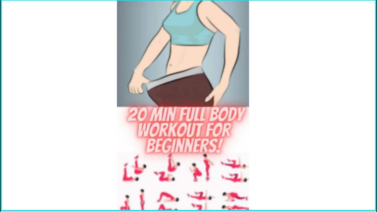 20 Min Full Body Workout for Beginners #Workouts