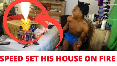 ISHOWSPEED BURNS DOWN HIS HOUSE