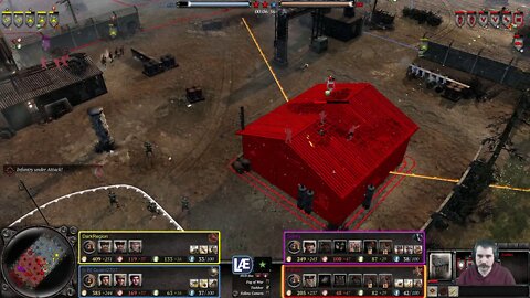 Gurad2707, DarkRegion vs Farlion, Sunny || Company of Heroes 2