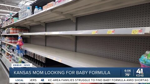 Kansas mom looking for baby formula