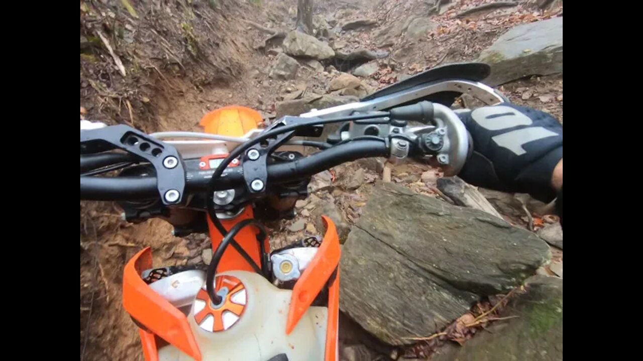 Creek Bed Trail I Remember from BOTG 20' at Brushy Mountain