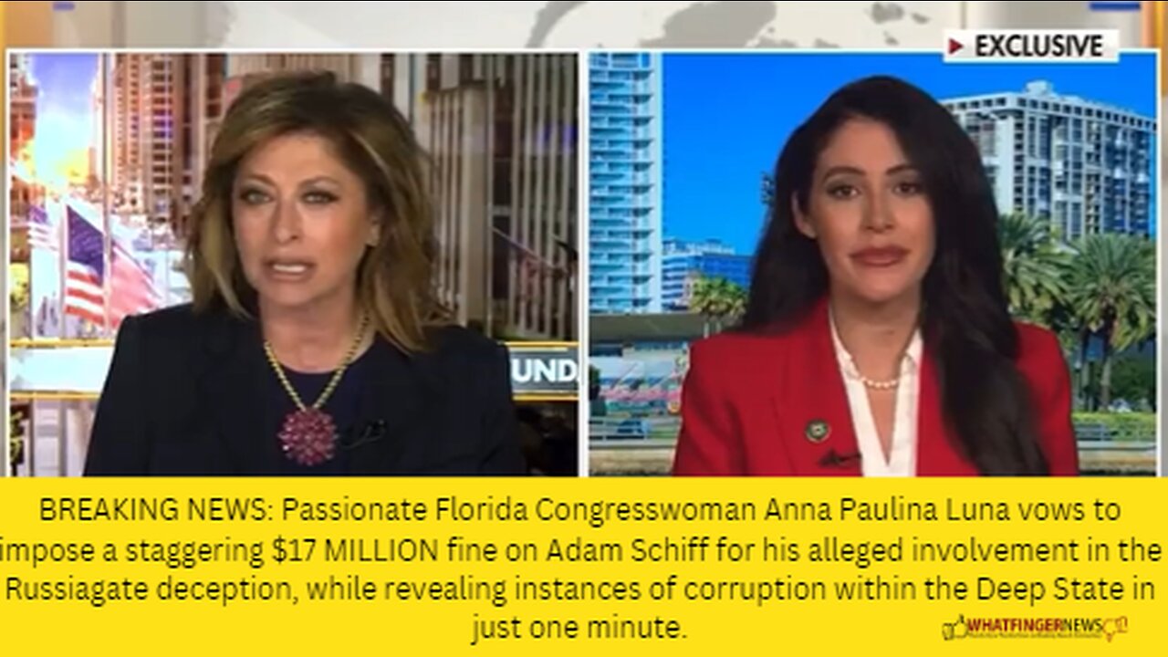 BREAKING NEWS: Passionate Florida Congresswoman Anna Paulina Luna vows to impose