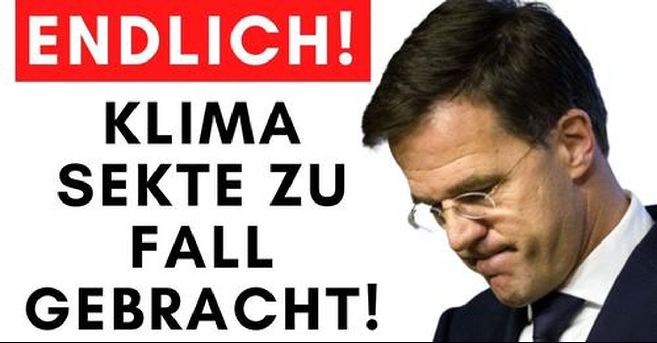 Bauern-Proteste: WEF Grüne Politiker in Holland abgestraft!