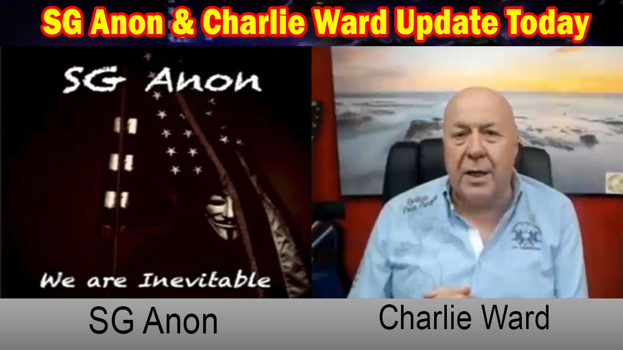 SG Anon Situation Update Nov 15: "SG Anon Sits Down W/ Charlie Ward"