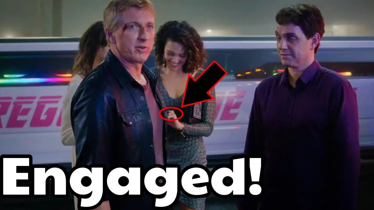 THEY'RE ENGAGED! Proof Johnny & Carmen Are Getting Married in Cobra Kai Season 6