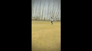Cricket bowling practice