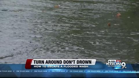 First responders preach 'turn around, don't drown'