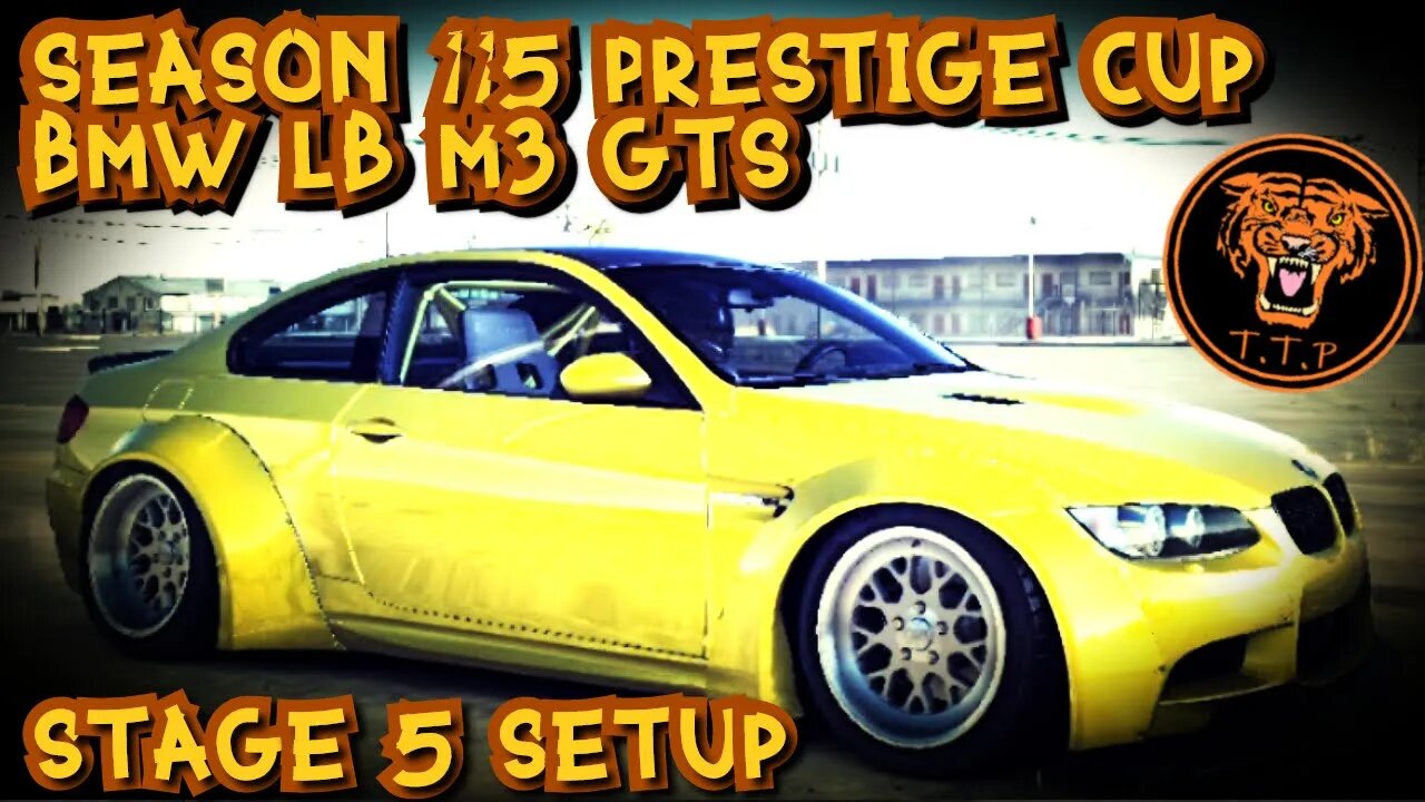 LET'S RACE the SEASON 115 PRESTIGE CUP CAR: THE BMW LB M3 GTS - CAR SETUP