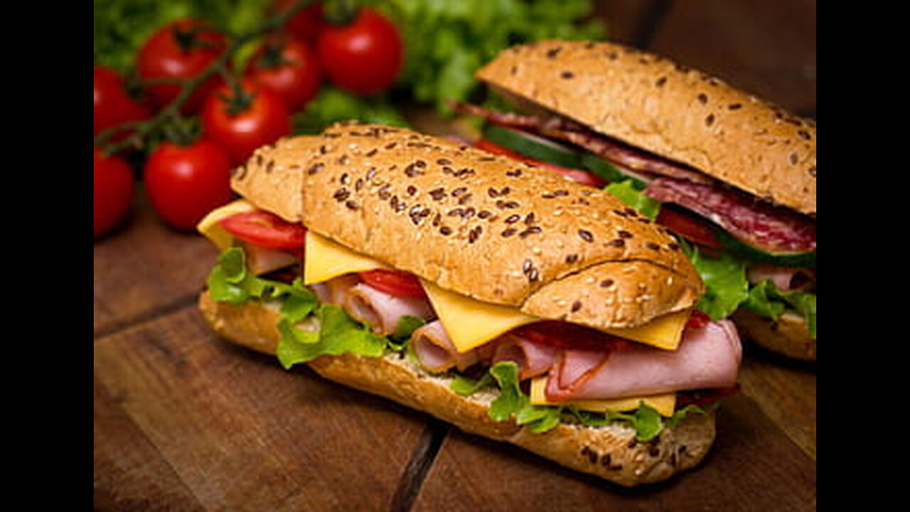 ASMR Cooking Sandwich