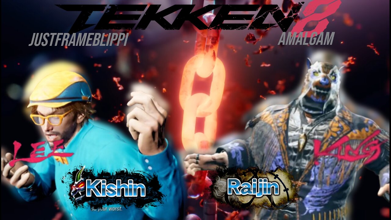 Tekken 8 Ranked - Road to Bushin - JustFrameBlippi (Lee - Kishin) vs Amalgam(King - Raijin)