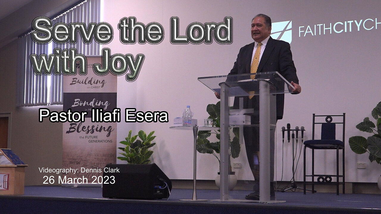 Serve the Lord with Joy