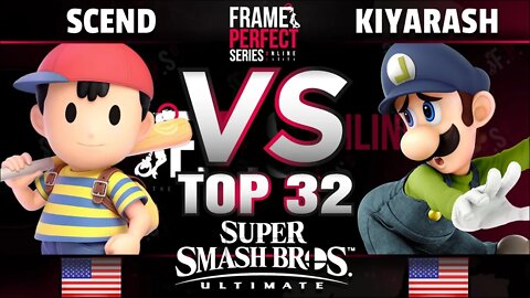 FPS6 Online - Scend (Ness) vs. Kiyarash (Luigi) - Super Smash Bros. Ultimate Top 32 Winners