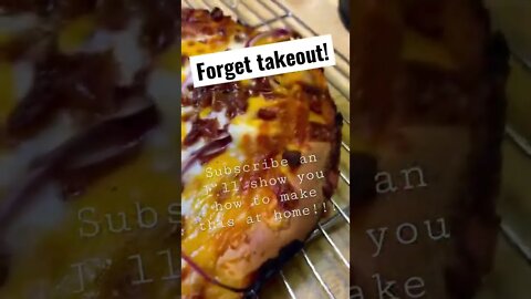 Last night I made the mistake of ordering takeout pizza from a chain threw it out #pizza #love #chef