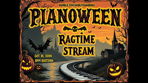 PIANOWEEN RAGTIME STREAM 2024