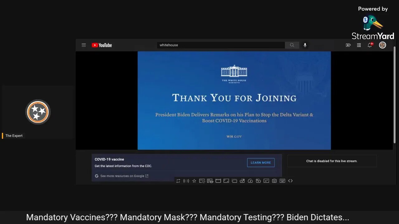 Biden to mandate "The Big One" today?