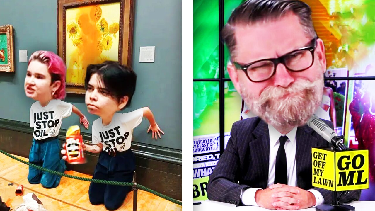 Gavin McInnes REACTS to VAN GOGH Painting Getting VANDALIZED