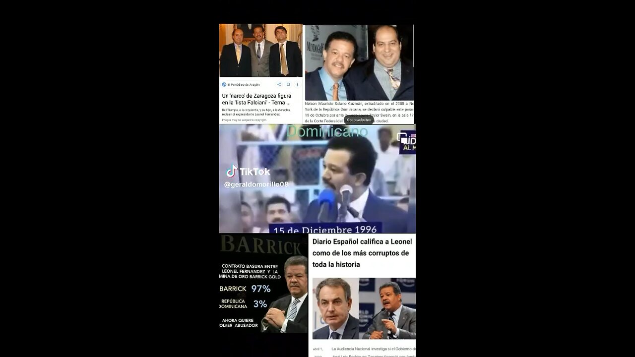 EX PRESIDENTE DOMINICANO LEONEL FERNÁNDEZ Y SUS MENTIRAS