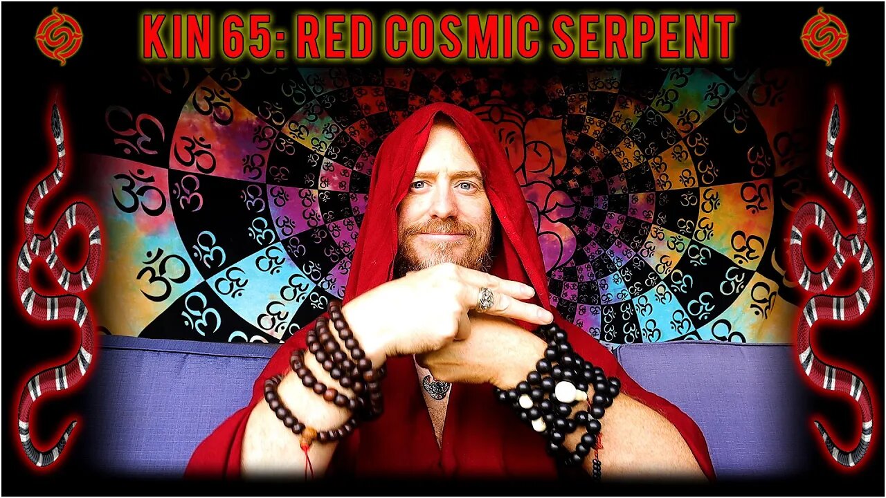 KIN 65: RED COSMIC SERPENT 13 CHICCHAN - 22 JULY 2022 | Mayan Tzolkin Calendar