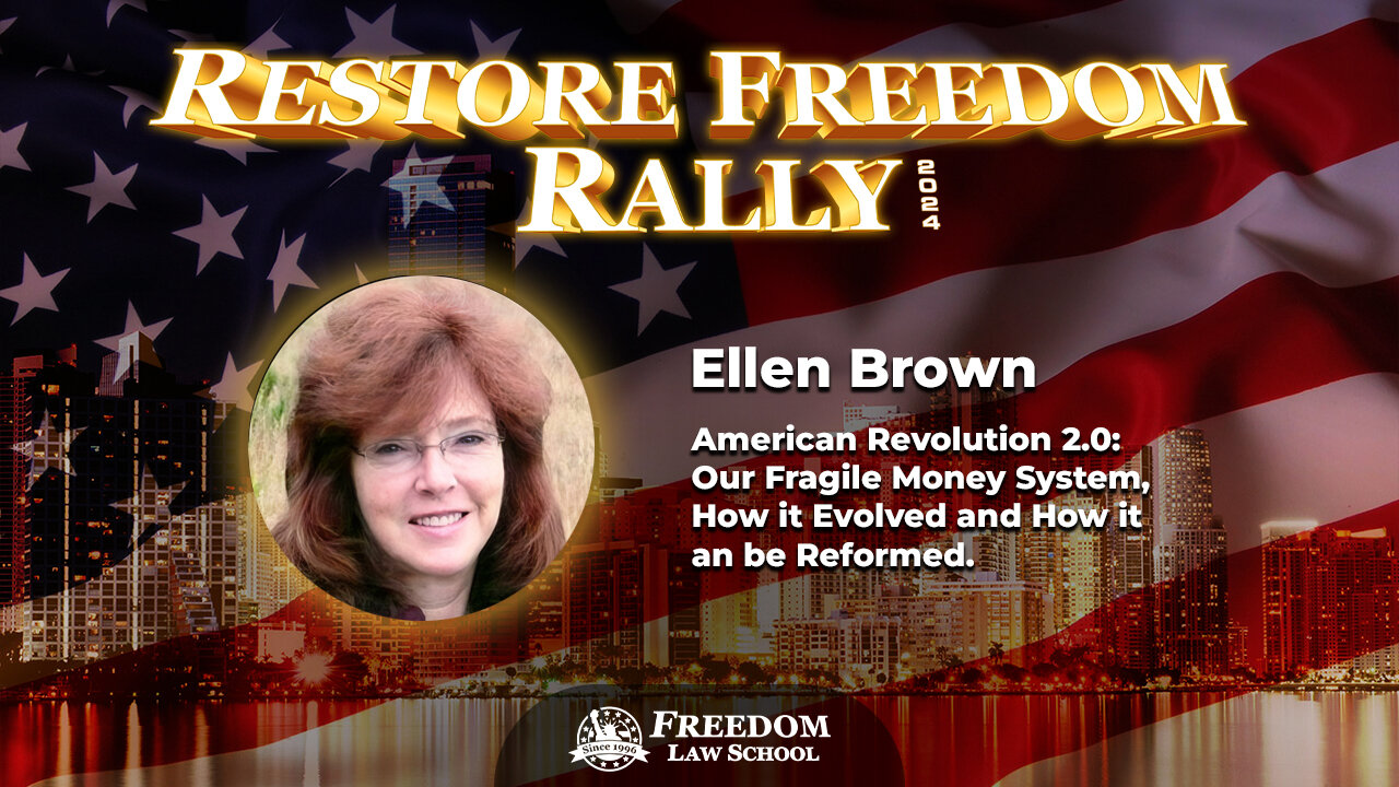 Ellen Brown | Restore Freedom Rally 2024