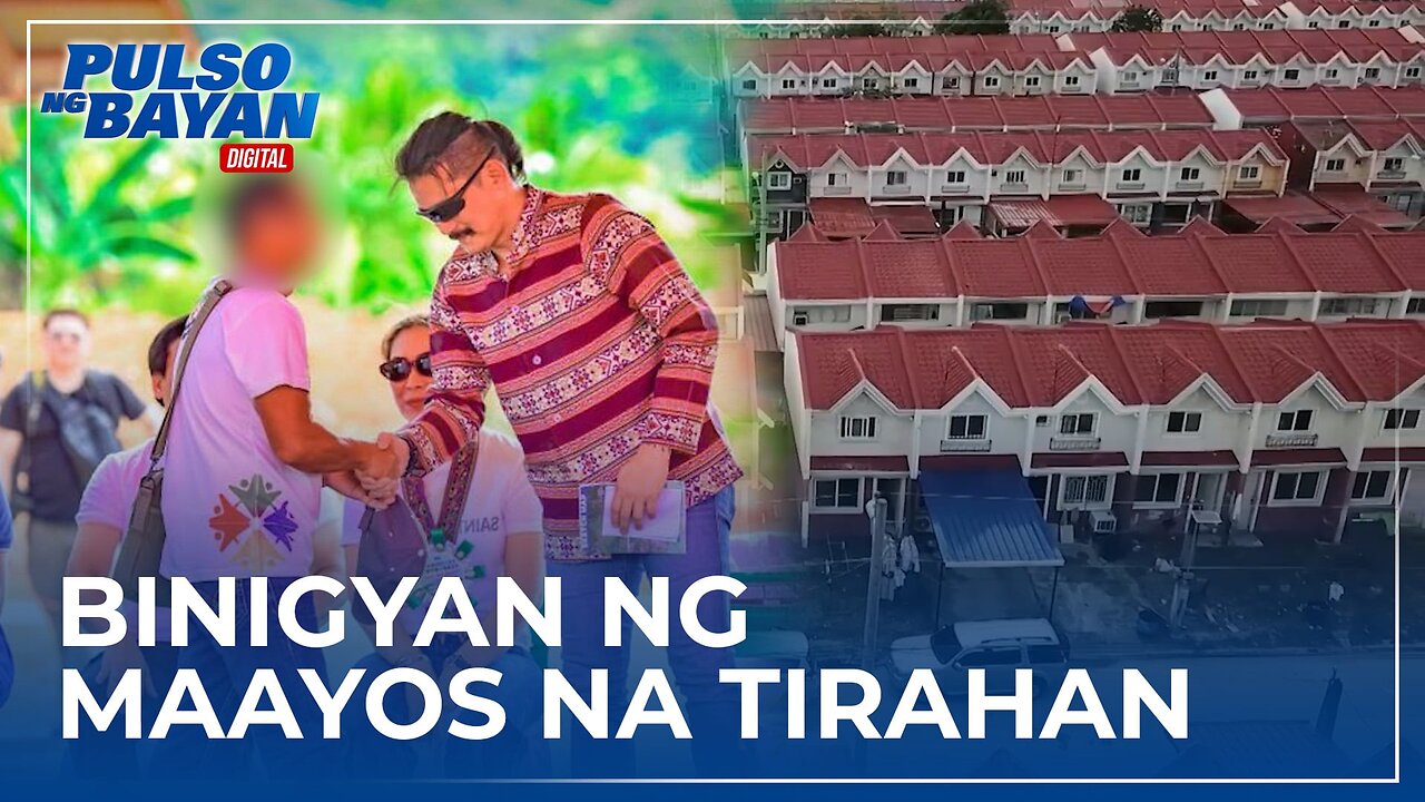 Mga dating rebelde sa lalawigan ng Samar, binigyan ng maayos na tirahan