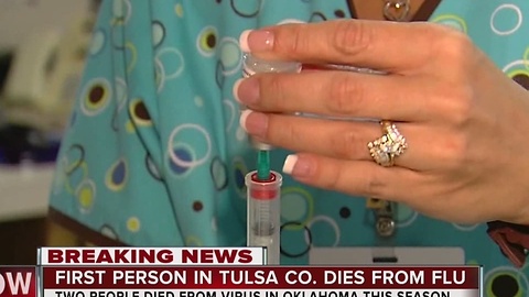 First person died from flu in Tulsa County