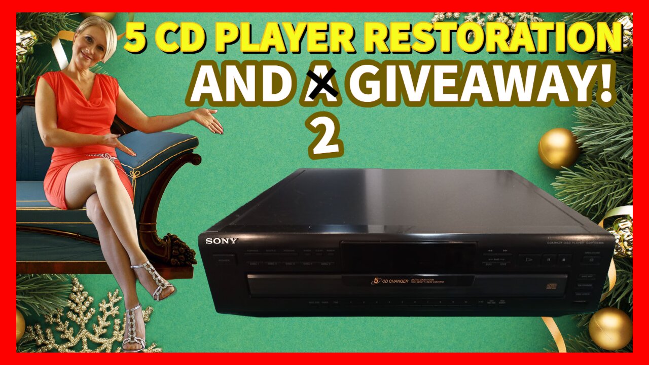 Restoring a Five Disc CD Changer & GIVEAWAY! | Retro Repair Guy Episode 34