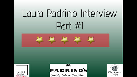 Who’s at The Chef’s Table with Chef Dan? Dive into the Padrino's Legacy with Laura Padrino! Part I