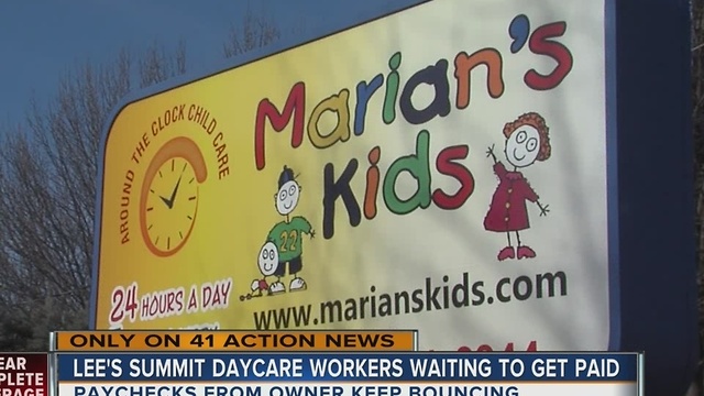 Lee’s Summit daycare workers say they haven’t been paid in weeks