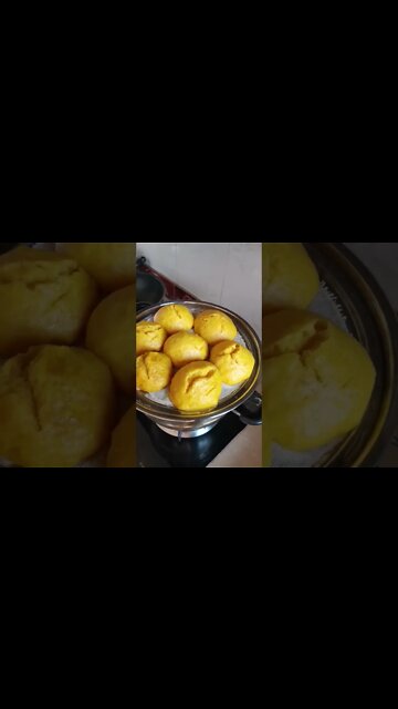 猜猜是包子还是馒头😄😄😄Guess it's a bun or a steamed bun 😄😄😄