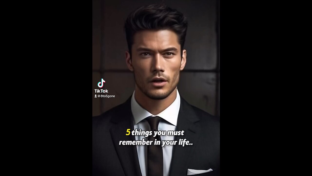 AI motivational video