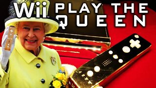 24K Gold Nintendo Gifted To The Queen Who Was A Player